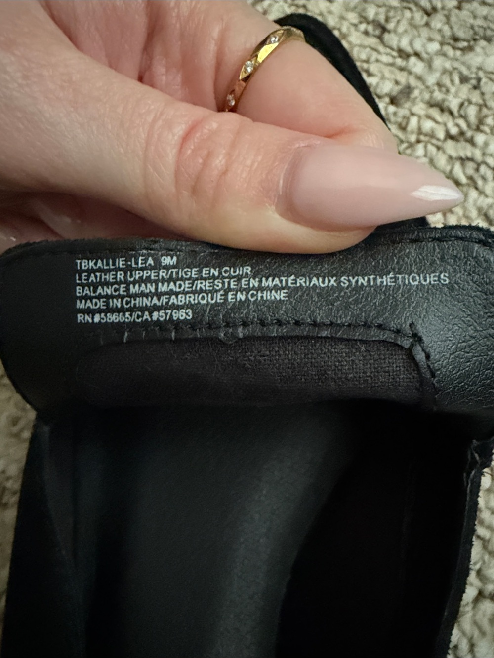 Treasure & Bond Black Pointed-Toe Slip-On Mules SZ 9 - Picture 5 of 5